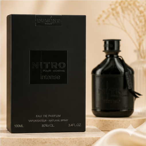 Dumont Nitro Intense For Men - 3.4 Oz EDP Spray - image 4