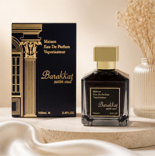 Fragrance World Perfumes Fragrance World Barakat Satin Oud Eau De Parfum Spray for Men 3.4oz / 100ml 3.4 Oz /100 Ml - image 2