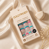 Gold Finger Solid Color Ready-to-wear 24 Toenails - Wider So Happy - image 3