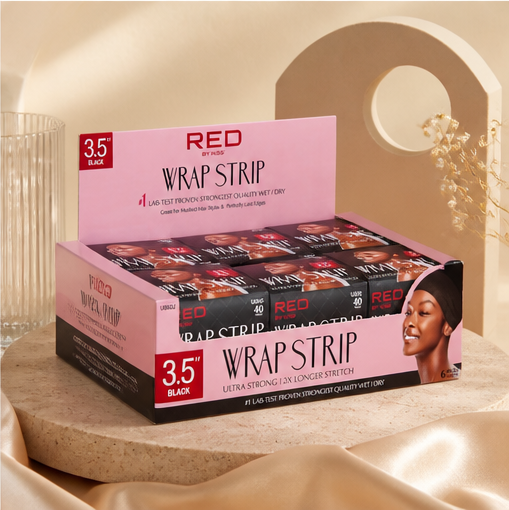 KISS - RED WRAP STRIPS BLACK 2.5 40 PCS (1 Strip) - image 4