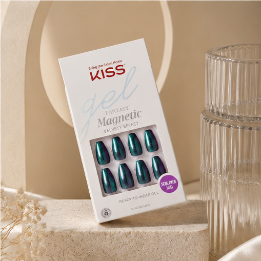 KISS Gel Fantasy Magnetic False Nails, BeatBelles - image 4