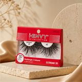 KISS I-ENVY 3D Collection False Eyelashes Single-Pack Style Extreme 3D #43' 1 Pair - image 2