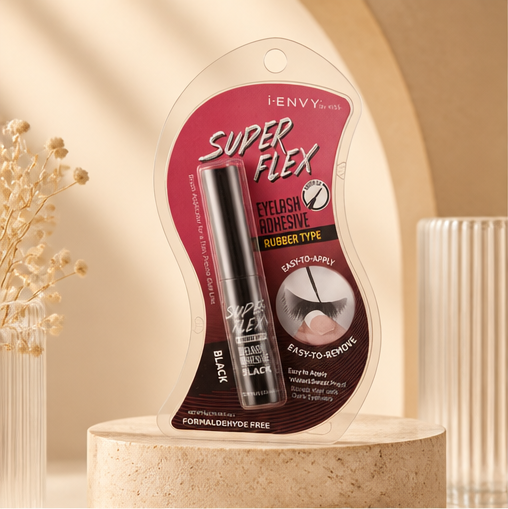 KISS I Envy Super Flex Rubber Type Eyelash Adhesive Black 0.176 Oz - image 1