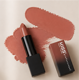 KISS NEW YORK Professional Rich Pigmented Lipstick Smooth Satin Finish Long Lasting Infused with Shea Butter and Vitamin E (Warm Blush) - image 3