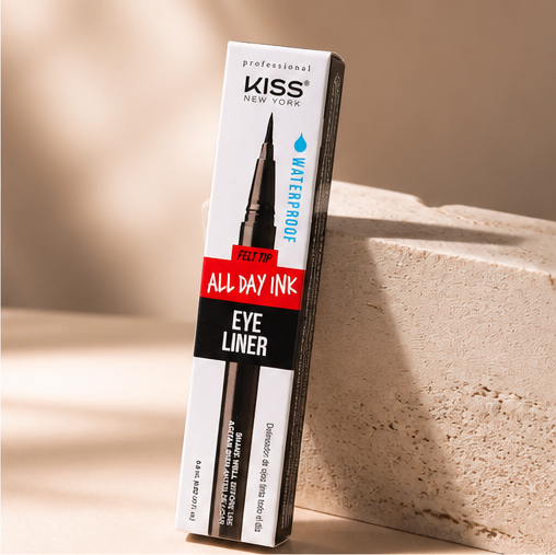 KISS New York Felt-Tip All Day Ink Waterproof Eyeliner (1 PACK) - image 2