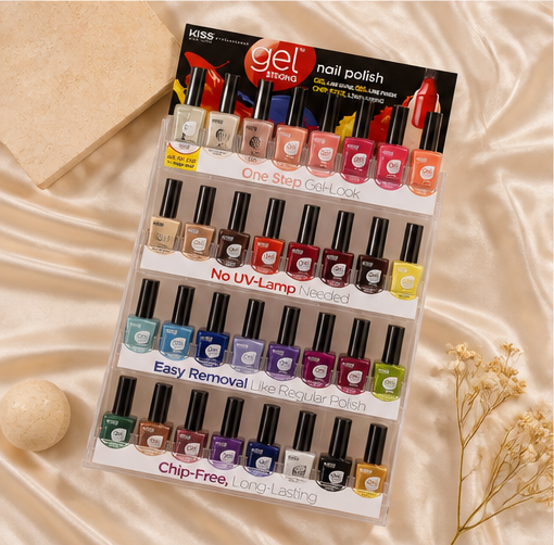 KISS New York Gel Strong Nail Polish 0.44oz (KNP - image 3