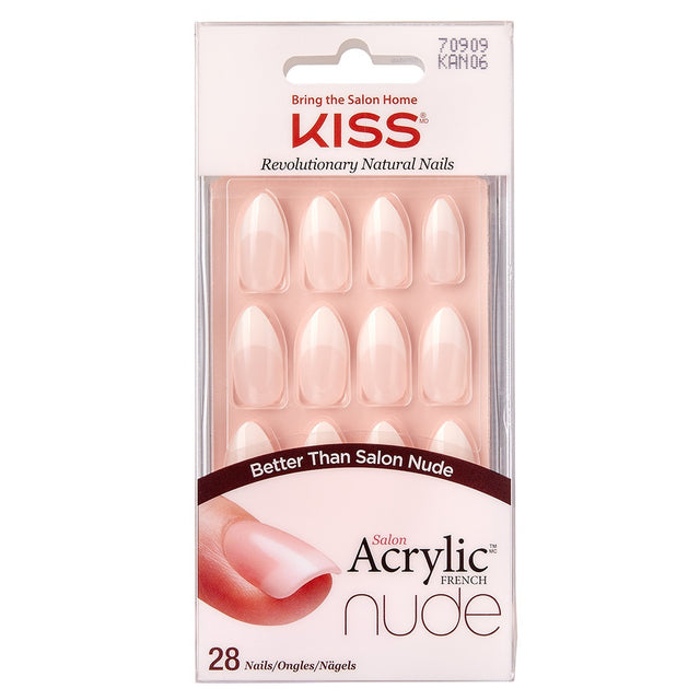 KISS Nude Acrylic French Nails - image 1