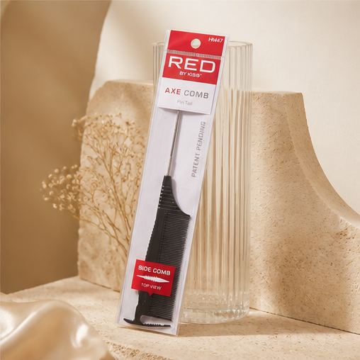 Kiss - Red Axe Pin Tail Comb - image 4