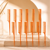 Kiss - Red Parting Rat Tail Comb - image 1