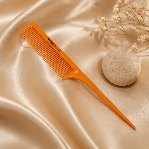 Kiss - Red Professional Bone Rat Tail Comb - image 3