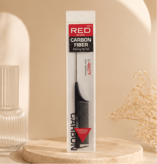 Kiss - Red Professional Carbon Parting Pintail - image 1