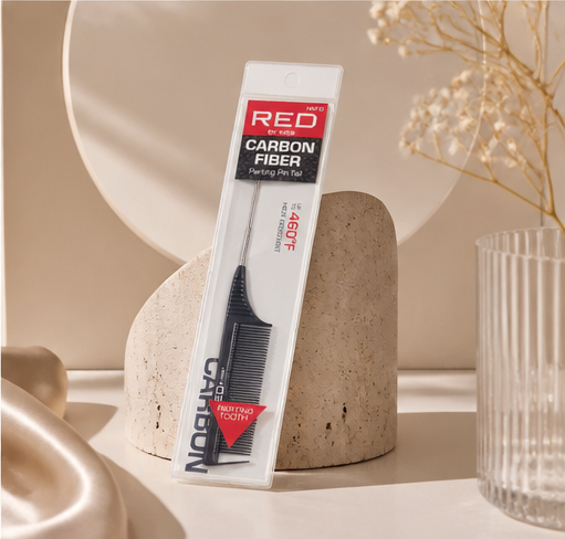Kiss - Red Professional Carbon Parting Pintail - image 4