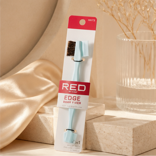 Kiss - Red Professional Edge Boar Brush - image 2
