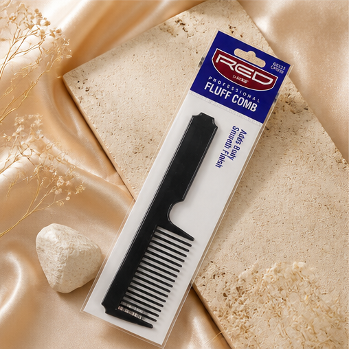 Kiss - Red Professional Fluff Comb - image 3