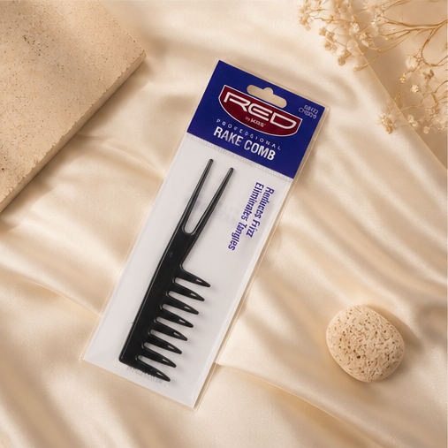 Kiss - Red Professional Rake Comb - image 3
