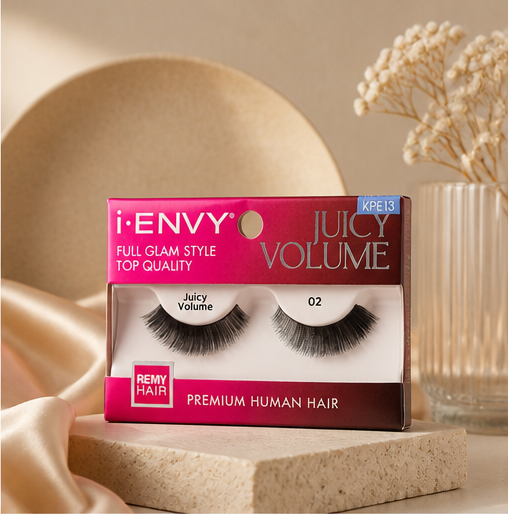Kiss I Envy Premium Juicy Volume 02 Lashes - KPE13 - image 2