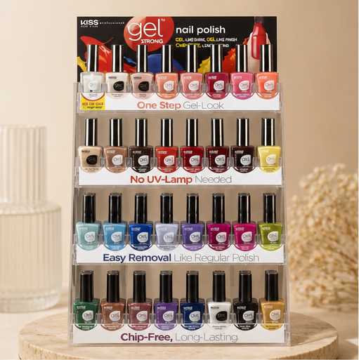 Kiss New York Gel Strong Polish - Lemonade - image 1
