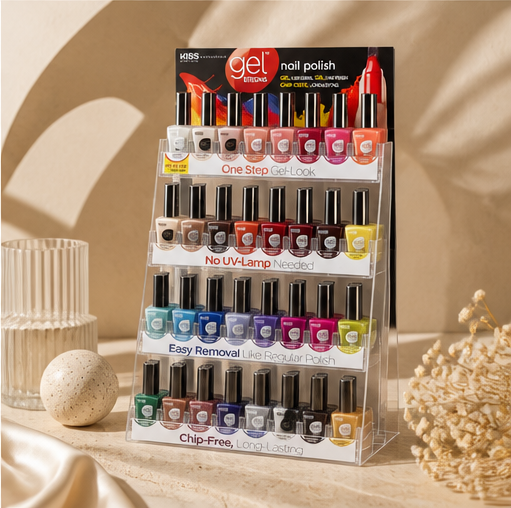 Kiss New York Gel Strong Polish - Lemonade - image 4