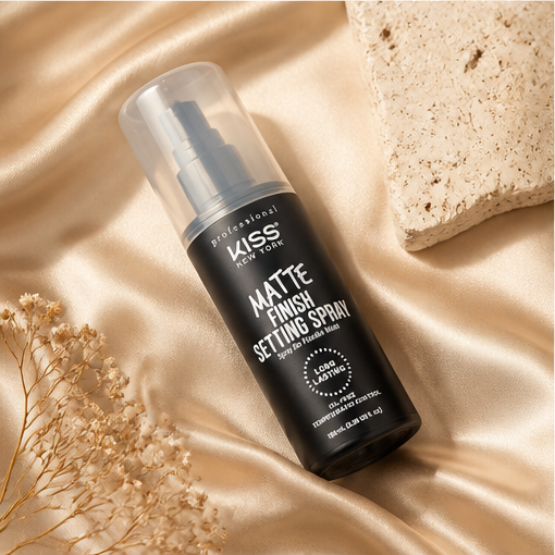 Kiss New York Matte Finish Setting Spray, Oil-Free, Temperature Control 100mL (3.38 US Fl.oz.) - image 3