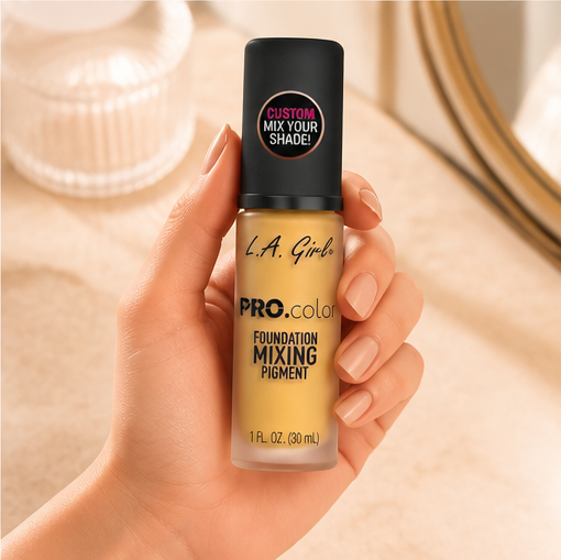 L.a. Girl Pro Color Foundation Mixing Pigment - GLM712 Yellow - 1 Fl Oz - image 4