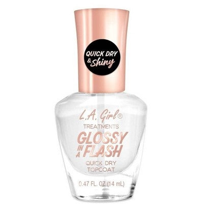 LA Girl Quick Dry Top Coat - 0.47 Fl Oz - image 1