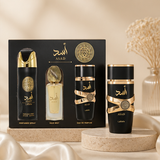 Lattafa Asad 3 Piece Gift Set: Eau De Parfum 100ml - Hair Mist 50ml - Perfumed Spray 200ml - image 2