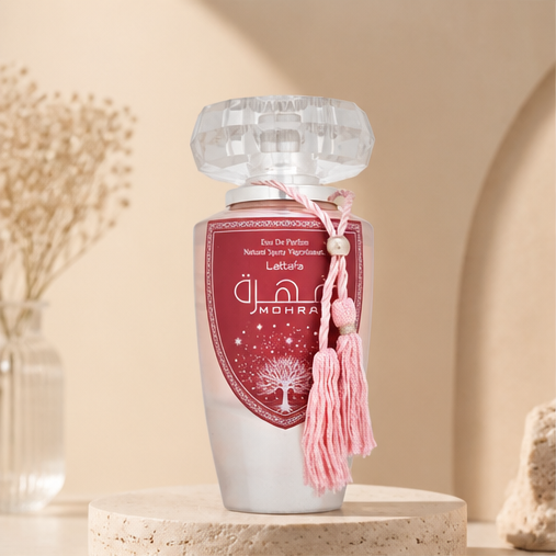 Lattafa Mohra Silky Rose by Lattafa DEODORANT SPRAY 6.7 OZ for WOMEN - image 1