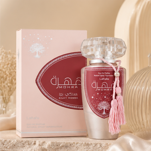 Lattafa Mohra Silky Rose by Lattafa DEODORANT SPRAY 6.7 OZ for WOMEN - image 2