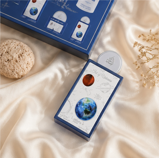 Lattafa Pride Art of Universe for Unisex 3 Piece Gift Set (3.4 Fl Oz EDP + 0.65 Fl Oz EDP + 6.67 Fl Oz Deo) - image 3
