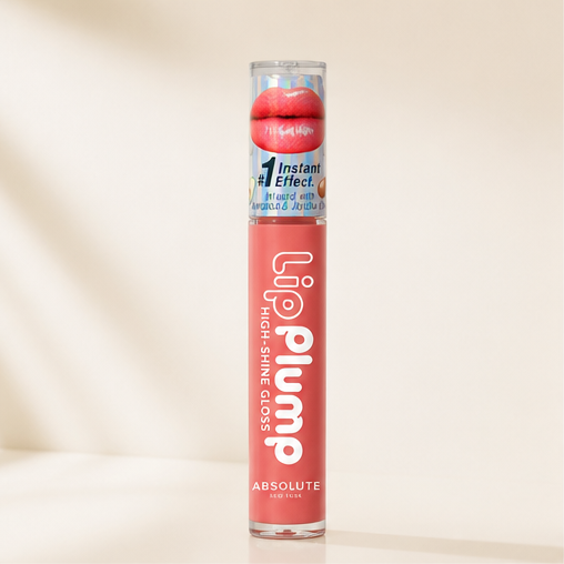 (MLPG03- RoseWood) Absolute New York Lip Plump High-Shine Gloss - image 1