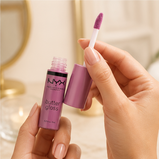 NYX Butter Lip Gloss - Marshmallow - image 4