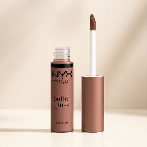 NYX Professional Makeup Butter Gloss, Cinnamon Roll OG - image 1