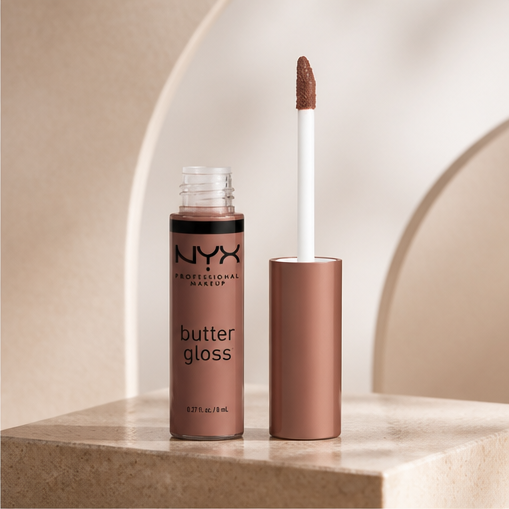 NYX Professional Makeup Butter Gloss, Cinnamon Roll OG - image 2