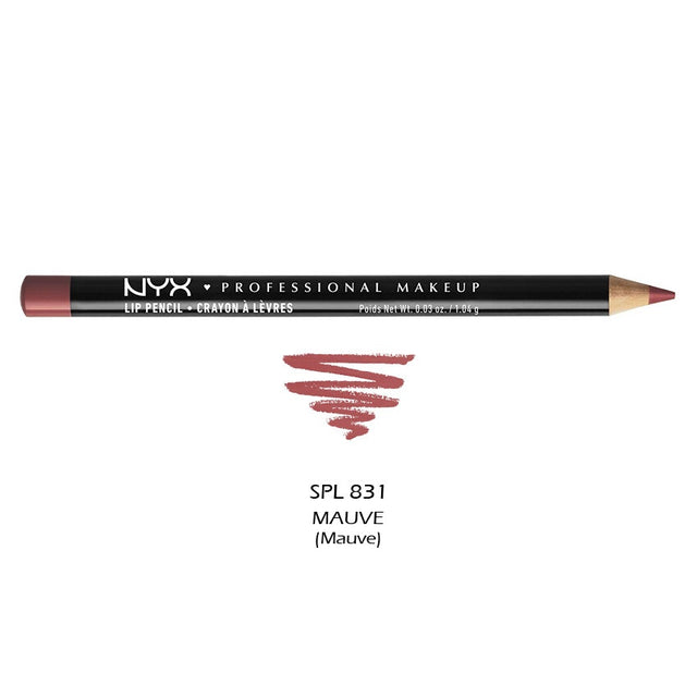 NYX Professional Makeup Slim Lip Pencil, Mauve - image 1