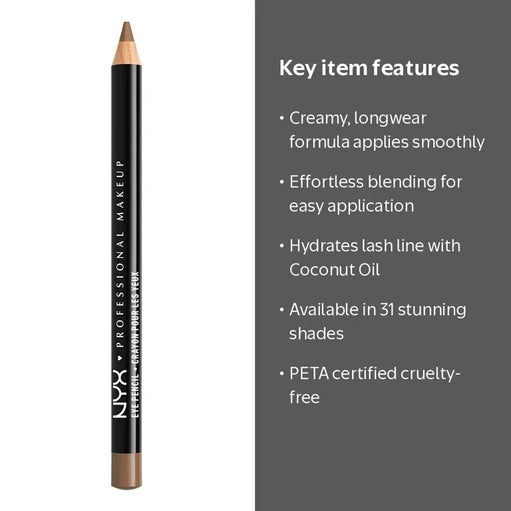 NYX Slim Eye Pencil Taupe 1 Pcs - image 1