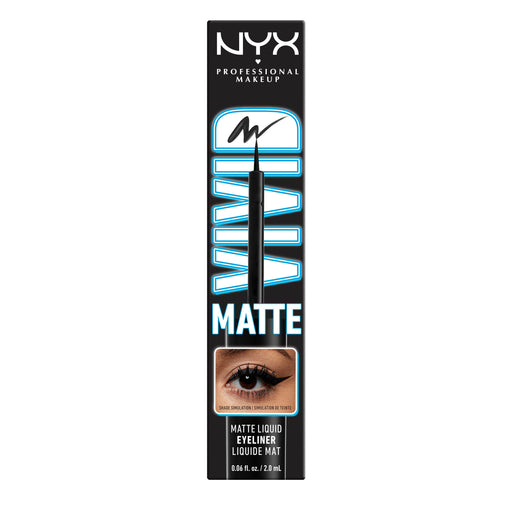 NYX Vivid Matte Liquid Eyeliner - Black - image 1