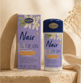 Nair Glide on Hair Remover, Moroccan Argan Oil and Orange Blossom, 3.3 OZ - image 2