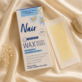 Nair Sensitive Hair Remover Legs & Body Wax Strips - 40ct - image 3