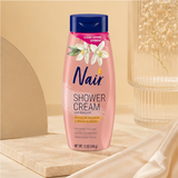 Nair Shower Cream Hair Remover Cream, Moroccan Argan Oil and Orange Blossom, 12 OZ - image 4