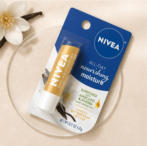 Nivea Lip Care, Vanilla Buttercream - image 3