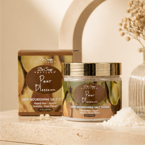 Pear Blossom Skin Nourishing Salt Scrub - image 2