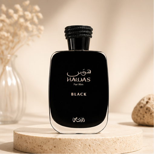 Rasasi Hawas Black by Rasasi EAU DE PARFUM SPRAY 3.38 OZ for MEN - image 1