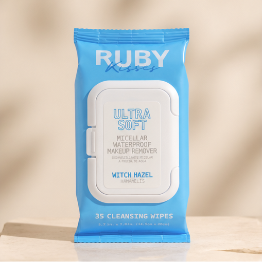 Ruby Ultra Soft Micellar Waterproof Makeup Remover Wipes Witch Hazel - image 1