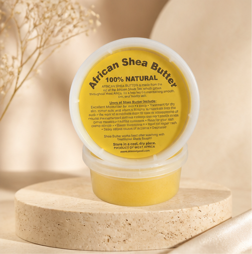 SmellGood TAHA 100% Organic Virgin Raw African Shea Butter. Unrefined 32oz 2lb Grade A - image 1